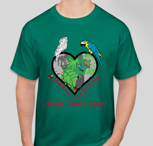 New Wings Bird Rescue and Sanctuary Fundraiser - unisex shirt design - front