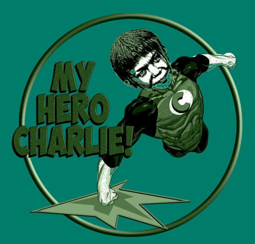 Energize My Hero Charlie shirt design - zoomed
