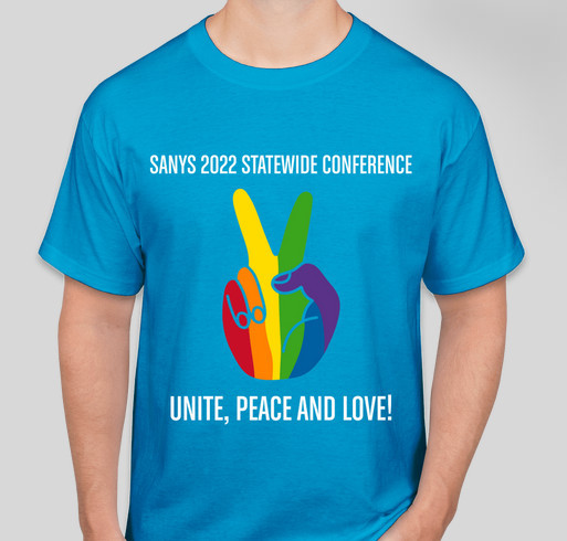 SANYS 2022 Statewide Conference Fundraiser - unisex shirt design - front