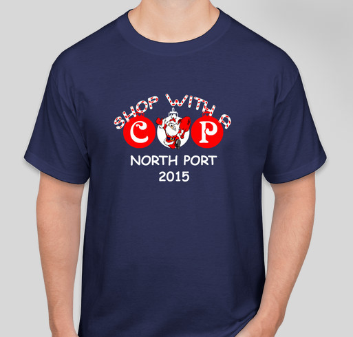 North Port Police Explorers Shop With a Cop 2015 Fundraiser - unisex shirt design - front