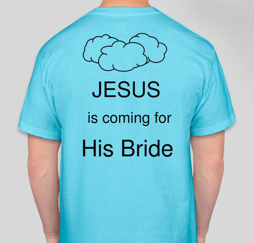 his coming fundraiser Fundraiser - unisex shirt design - back