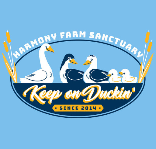 Keep on Duckin'! shirt design - zoomed