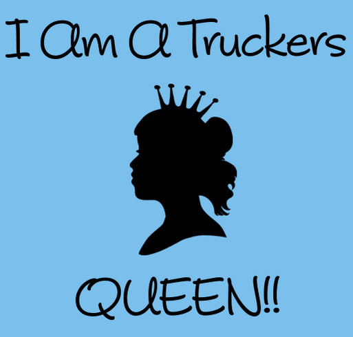 Truckers Child in Need shirt design - zoomed