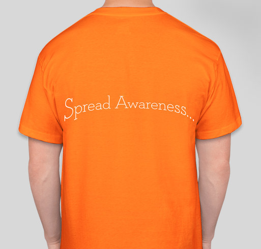 Senior Project Fundraiser for Accelerated Cure Project for MS Research Fundraiser - unisex shirt design - back