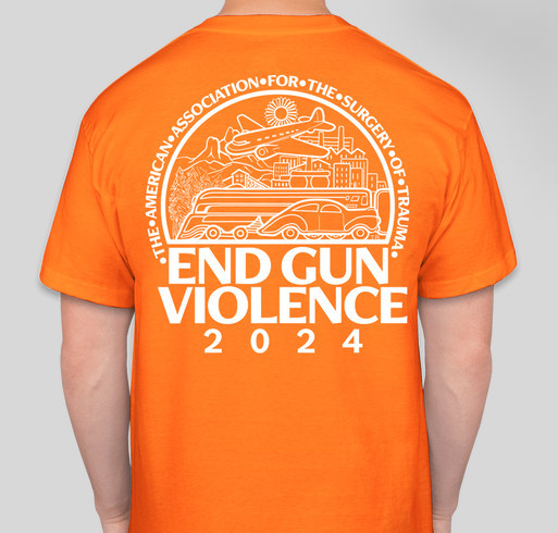 Join AAST for Gun Violence Awareness Month Fundraiser - unisex shirt design - back