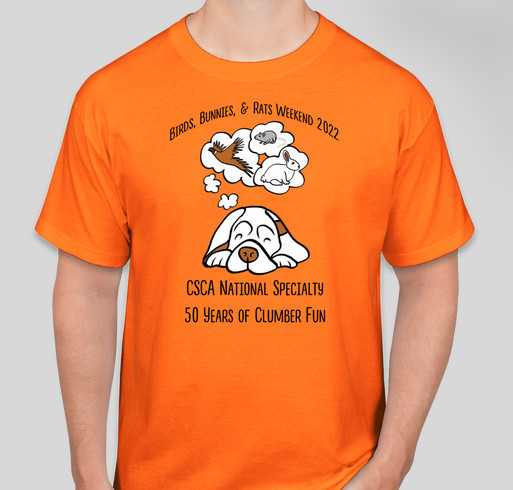 Birds, Bunnies, and Rats Weekend 2022 Fundraiser - unisex shirt design - small