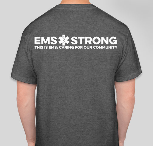 EMS Strong Fundraiser - unisex shirt design - back
