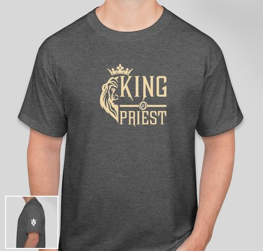HCC The King's Men half Lion Fundraiser - unisex shirt design - front