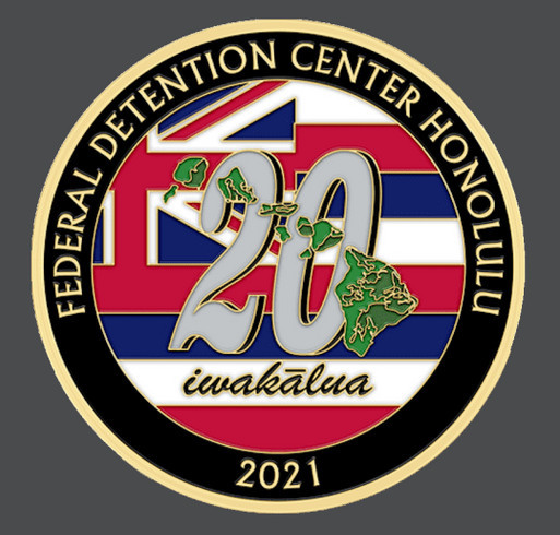 FDC Honolulu's 20th Year Anniversary shirt design - zoomed