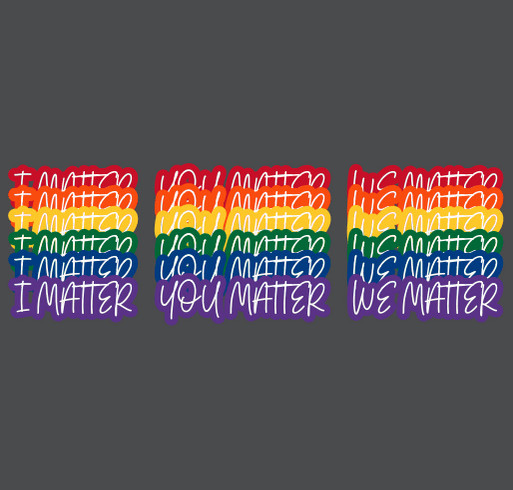 The You Matter Too Movement shirt design - zoomed