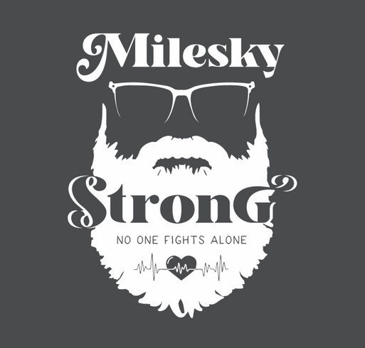 Milesky Strong shirt design - zoomed