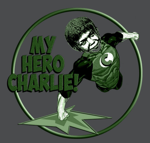 Energize My Hero Charlie shirt design - zoomed