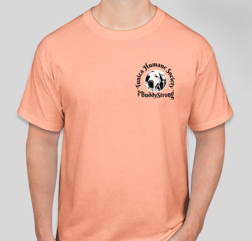 #BuddyStrong Fundraiser - unisex shirt design - front