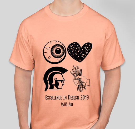 Spring 2019 Art Fundraiser Fundraiser - unisex shirt design - front