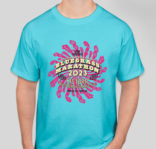 Bluegrass Marathon 2023 Live at the Grange Limited Edition T-Shirt Fundraiser - unisex shirt design - small