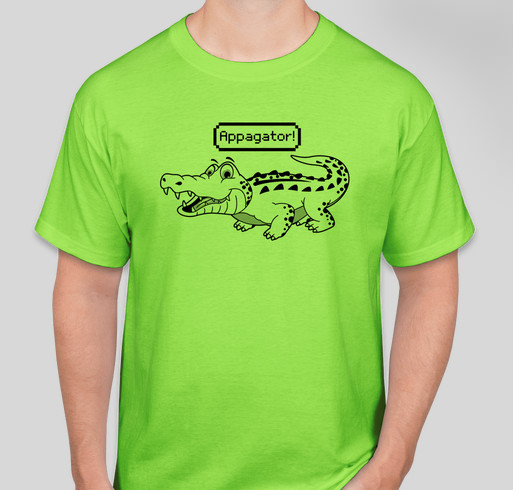 "Appagator" Brand Designs Fundraiser - unisex shirt design - front