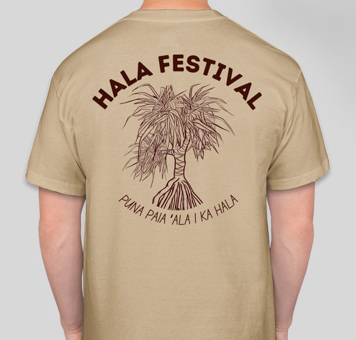 Hala Festival Fundraiser - unisex shirt design - back