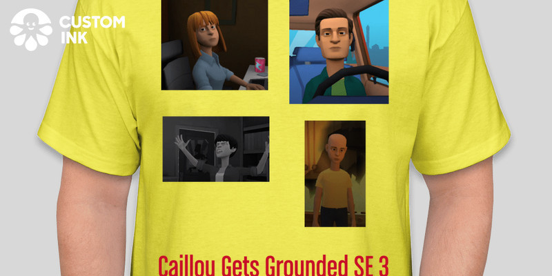 Custom Ink Design 'caillou3pl'