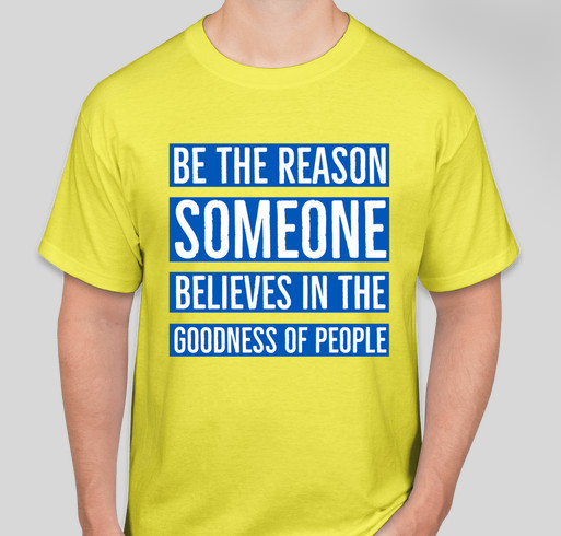 Be The Reason T-Shirt - Helps Ukraine Refugees 100% to Charity Fundraiser - unisex shirt design - small