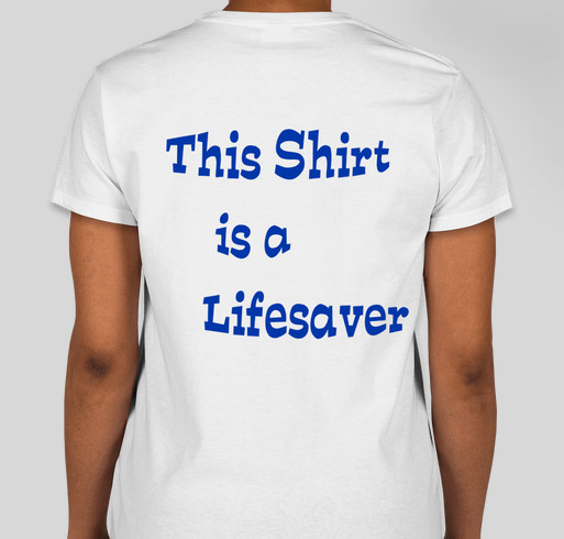 ReesSpecht The Water Fundraiser - unisex shirt design - back