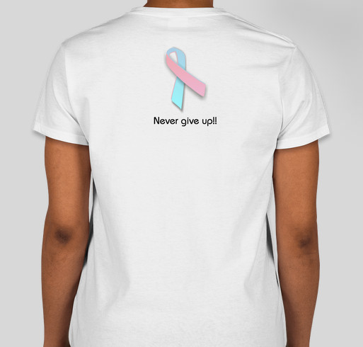 IVF Fund Fundraiser - unisex shirt design - back