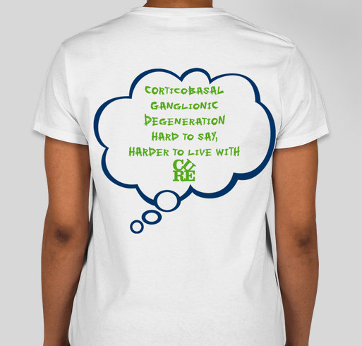 CBGD Awareness Fundraiser - unisex shirt design - back