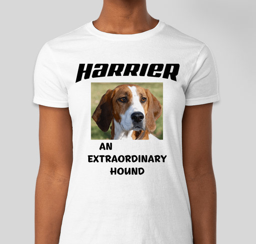 WE LOVE HARRIERS! Fundraiser - unisex shirt design - front
