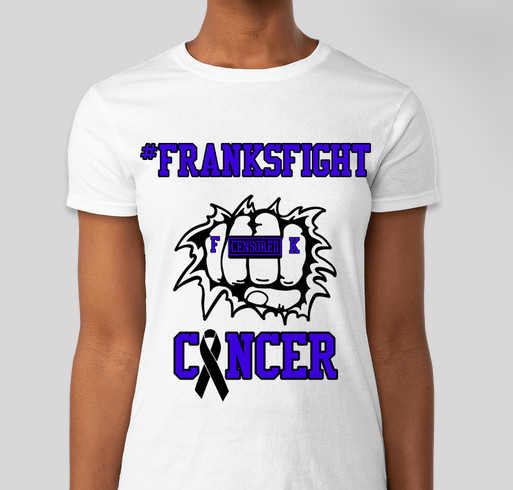 FranksFight Fundraiser - unisex shirt design - front