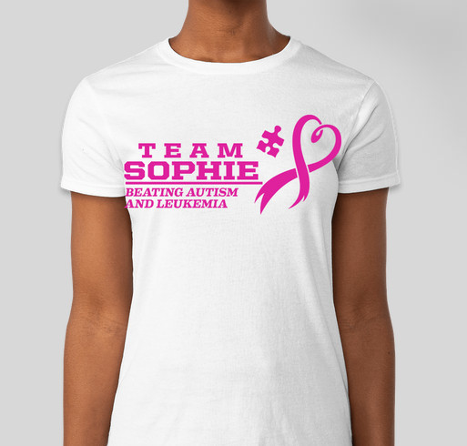 Team Sophie Fundraiser - unisex shirt design - front