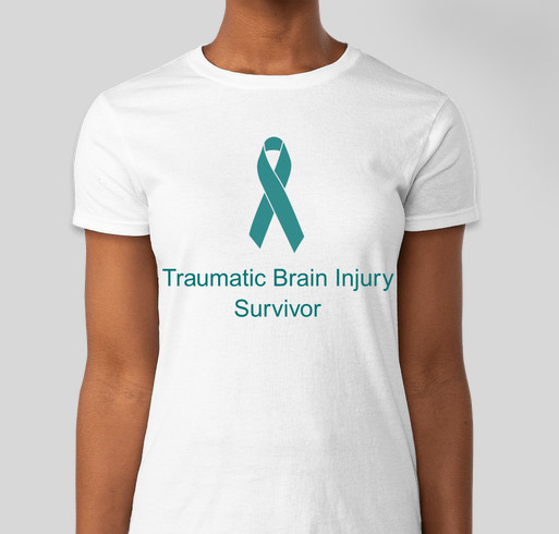 Traumatic Brain Injury Shirt Fundraiser - unisex shirt design - front