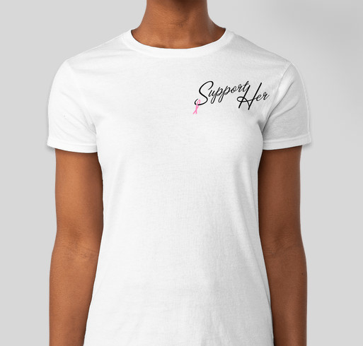 Team Sasha 26 will be walking in the Susan G. Komen 3-day & we need your support Fundraiser - unisex shirt design - front