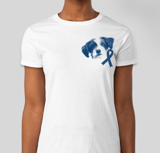 Wear blue for MTL! Fundraiser - unisex shirt design - front