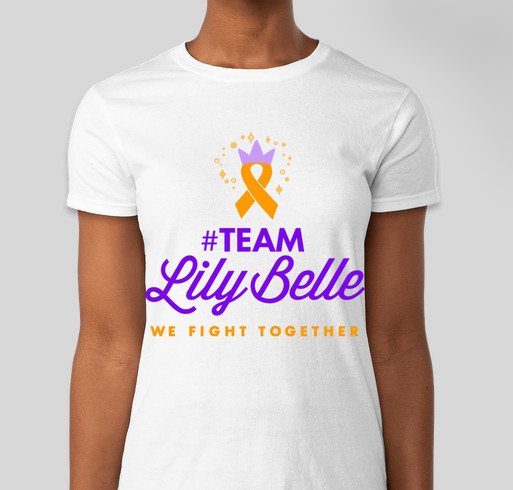 Team Lily Belle Fundraiser - unisex shirt design - front