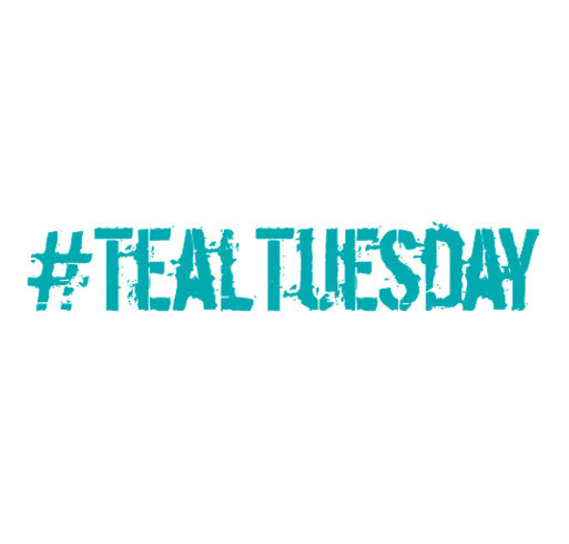 #TealTuesday: A Longterm Campaign to Raise PTSD Awareness shirt design - zoomed