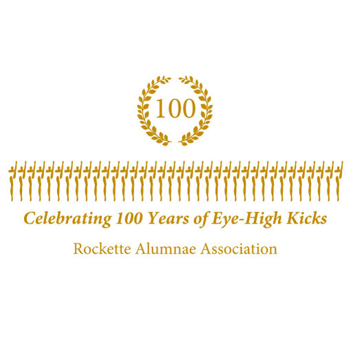 Rockette Alumnae Foundation Fundraiser shirt design - zoomed