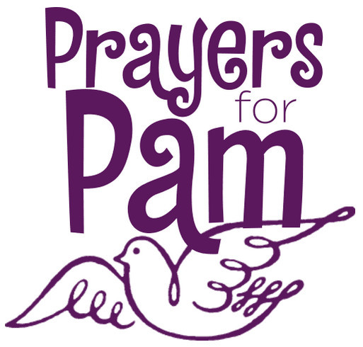 Prayers for Pam shirt design - zoomed