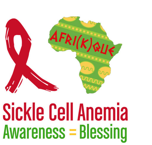 Be a blessing and raise awareness about Sickle Cell Anemia shirt design - zoomed