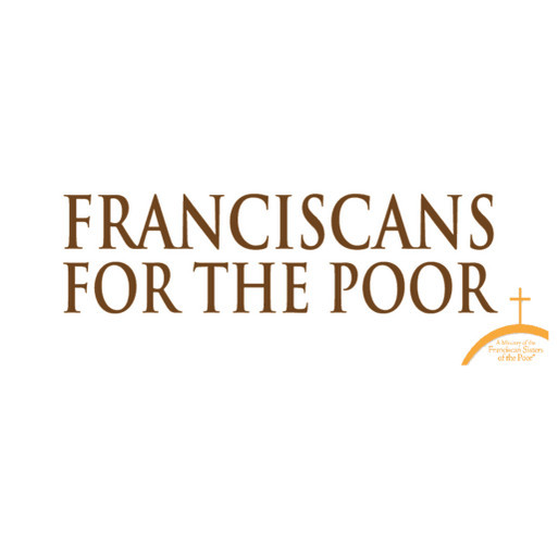 Franciscans for the Poor - let's make a difference together! shirt design - zoomed