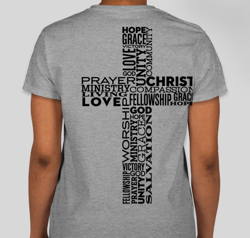 Help the DuBois Family on the Mission Field Fundraiser - unisex shirt design - back
