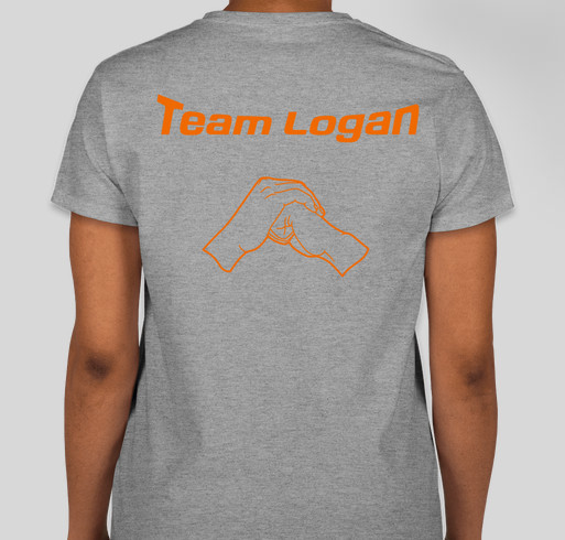Super Logi Fundraiser - unisex shirt design - back