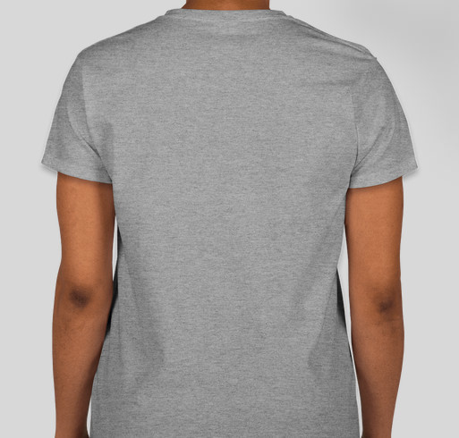 Theta's on a Mission Fundraiser - unisex shirt design - back