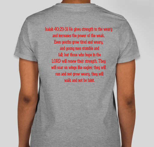Adrianne's Medical Expense Fundraiser Fundraiser - unisex shirt design - back