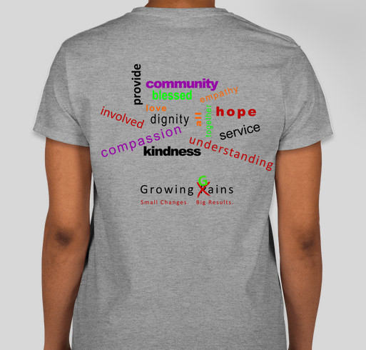 Help Break the Cycle of Poverty! Fundraiser - unisex shirt design - back