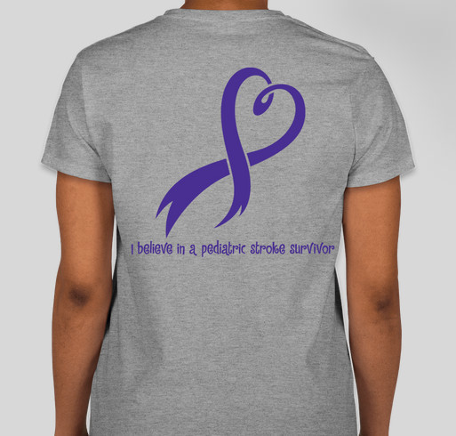 Team MJ Fundraiser - unisex shirt design - back