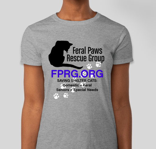 Feral Paws Rescue Group Fundraiser - unisex shirt design - front