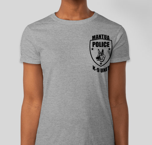 Mantua Police K9 Fund Fundraiser - unisex shirt design - front