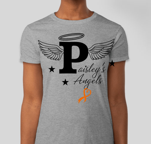 Paisley's Angels Fundraiser - unisex shirt design - front