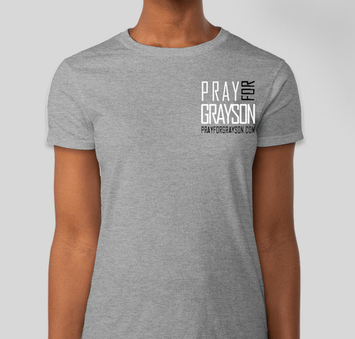 Pray For Grayson Fundraiser - unisex shirt design - front
