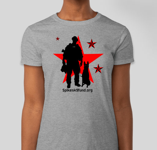 Spikes K9 Fund*** Fundraiser - unisex shirt design - front