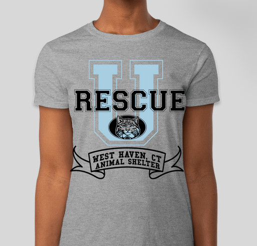 Meet McArdle! Small homeless dog hit by a car needs medical care (cat design) Fundraiser - unisex shirt design - front